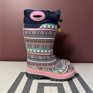 Western Chief Youth Fair Isle Neoprene Snow Boots
